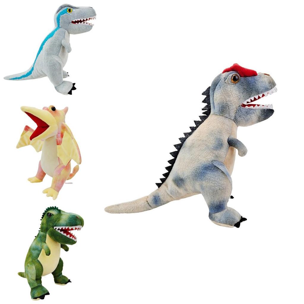 Adorable Plush Dinosaur Stuffed Toys Perfect Holiday Gifts Triceratops And T-rex