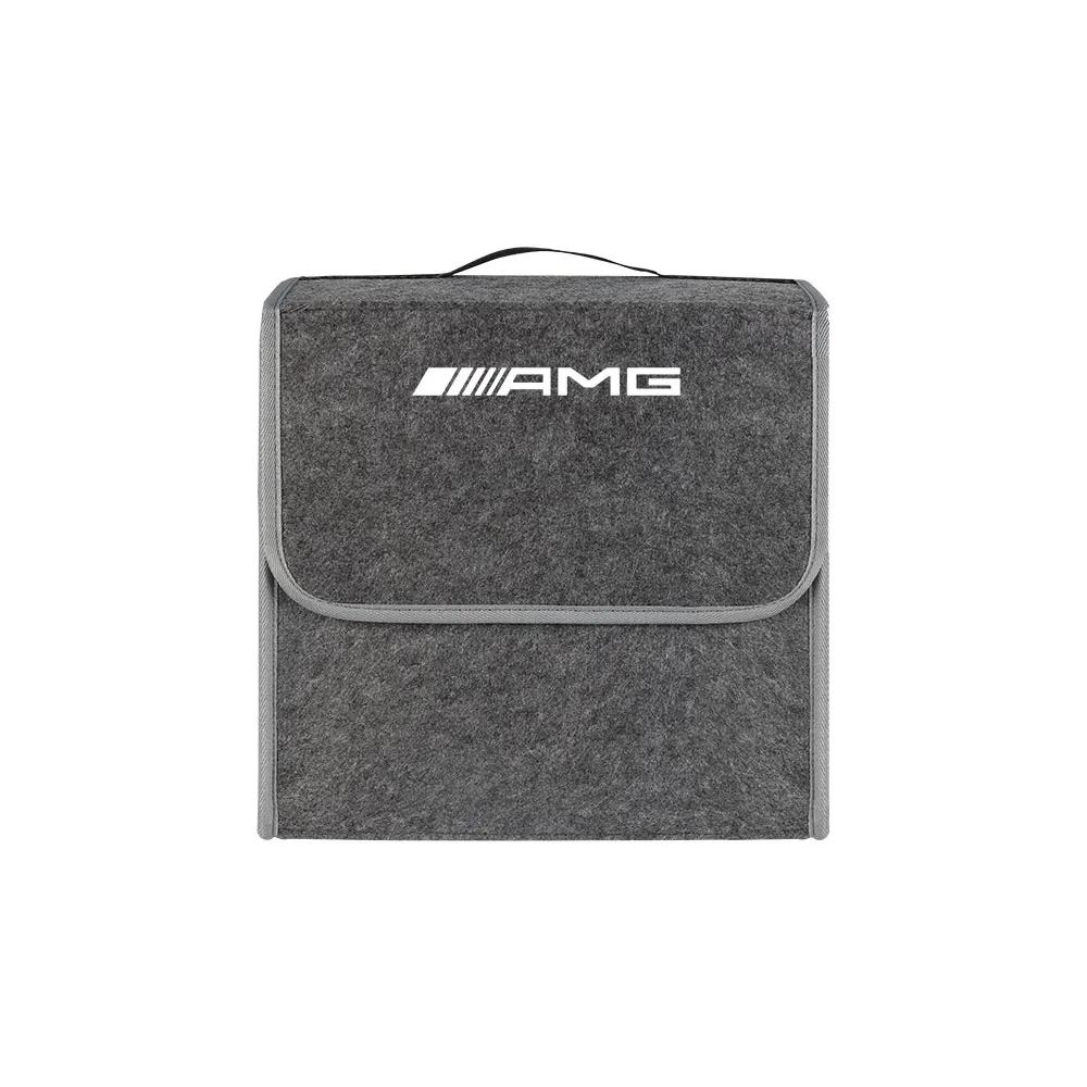 Car Trunk Organizer Box Large Capacity Auto Storage Bag Folding for Mercedes Benz E C G R S Class W176 W204 W212 GLC CLA GLA AMG