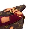 Louis Vuitton Monogram Canvas Saddle Bag With Detachable Shoulder Strap Mini Women Shoulder Bag Brown M46643