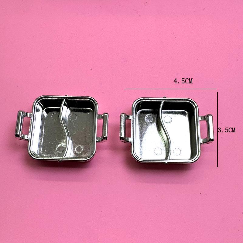 

Миниатюрный набор для кукольного домика с едой: Креативные аксессуары для обеденной тарелки и сковороды