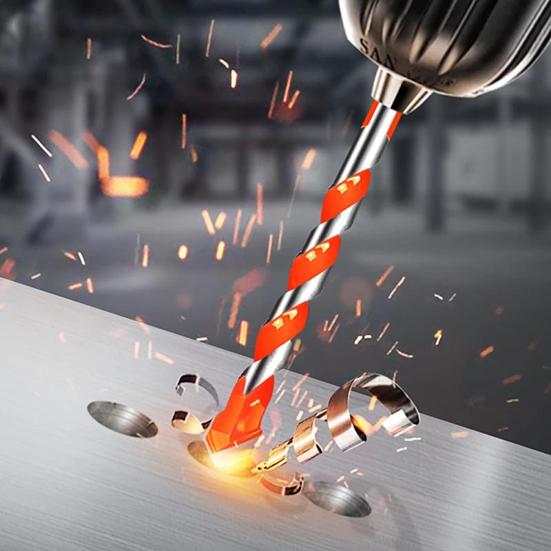 3/4/5/6/7/8/10/12Multifunctional Glass Metal Tile Drill Bit Triangle Diamond Drill Set Ceramic Concrete Brick Wood Punching Hole Saw Drill