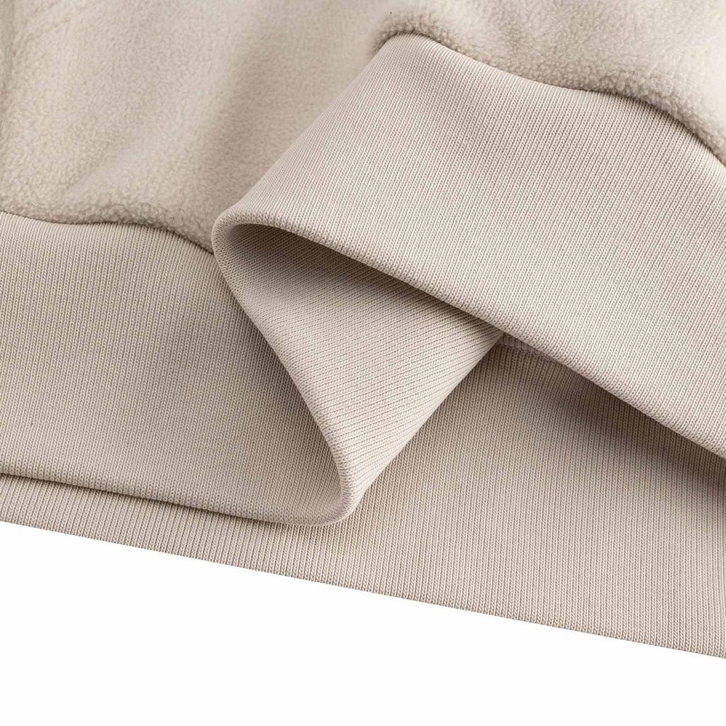 Anta Basketball Series Pullover Sweatshirt 2025 Winter Unisex Sweatshirt Khaki 972541705-1