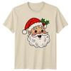 Santa Claus Christmas Holiday Unisexs TShirt Unisexs Tee Cartoon Graphic Top