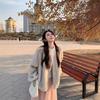 The new Haining environmentally friendly fur coat gold mink fleece is popular this year, and the fluffy coat is fashionable autumn and winter women's
