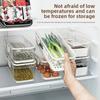 Sealed Dry Box Pasta Spaghetti Box Hermetic Jar Fruit Plastic Kitchen Fridge Household Organization Storage Containers Box
