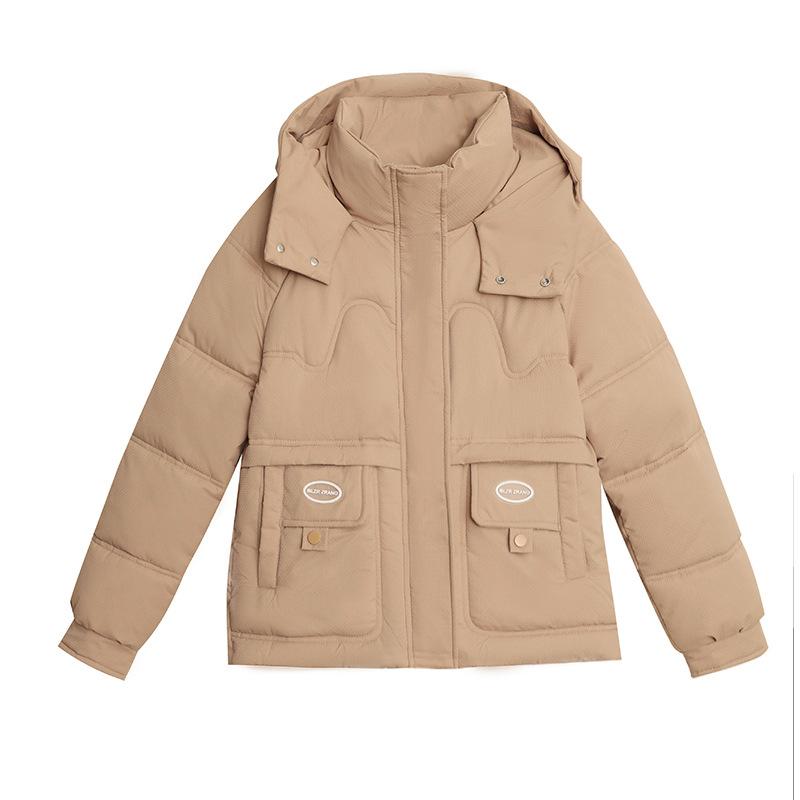 Down padded jacket women's new popular winter thickened padded jacket this year popular short middle-aged and elderly padded jacket