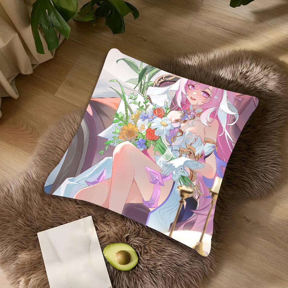 Hübsches heißes Mädchen Elysia Kissenbezug Kissenbezug Dekor Zuhause Sofawurfkissenbezüge Camping Kissenbezug Dekorationen