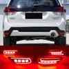 Car LED For Subaru Forester      Rear Bumper Reflector Light Tail Sequential Turn Signal Brake Lamp