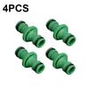 5PCS Double Plug Hose Connector Extender for Car Washing Garden Pipe Connecting Quick Joint Irrigation Watering Plumbing Fitting