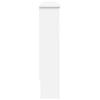 vidaXL Radiator Covers 2 Pcs. White 112×19×81.5 Cm MDF