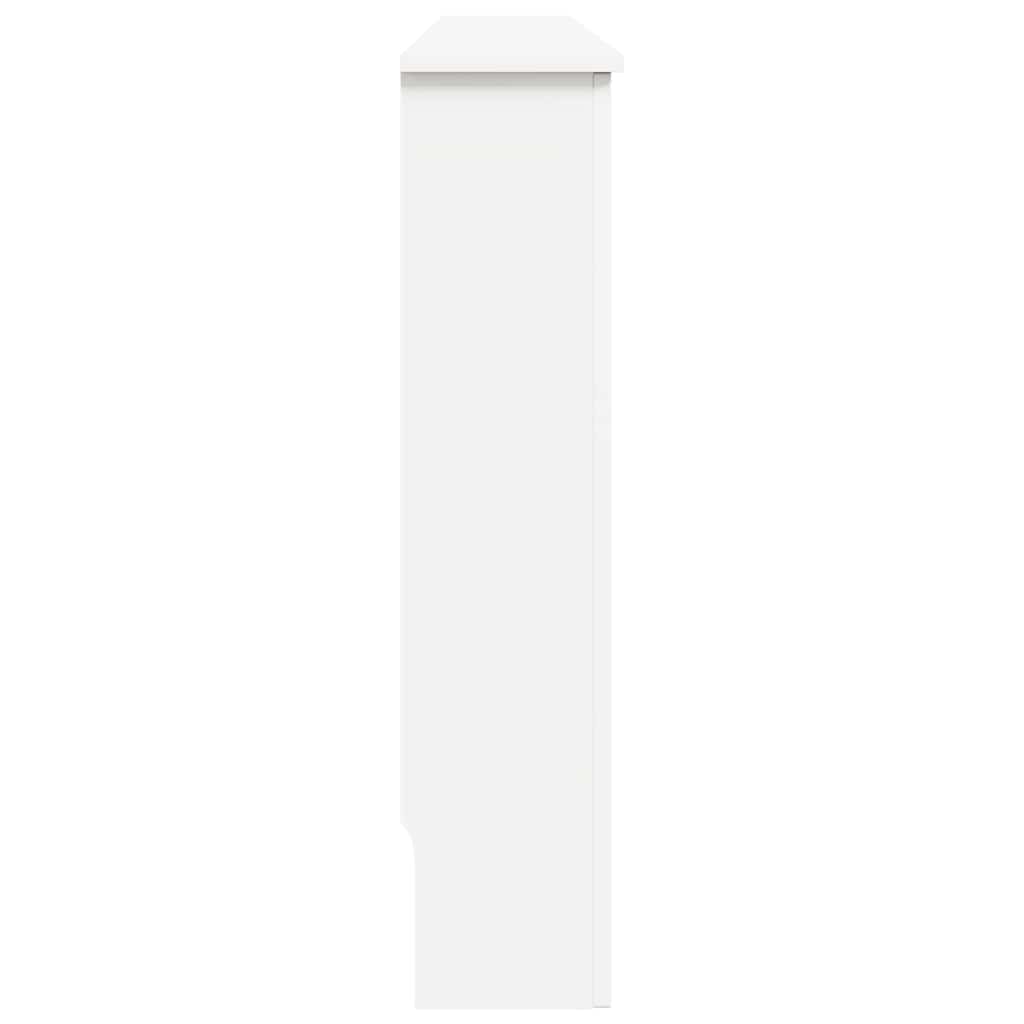 vidaXL Radiator Covers 2 Pcs. White 112×19×81.5 Cm MDF