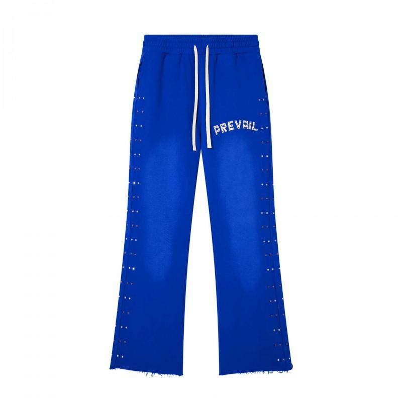 Legends Prevail NY Mens Casual Pants Streetwear Drawstring Waist Micro Flare Trousers