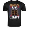Brooklyn Nr. 88 T-Shirt - Urban Streetwear Typografie Grafik-Tee