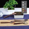 1Pc Ebony Alloy Teaspoon Tea Spatula Ebony Tea Spoon Kung Fu Tea Set Tea Ceremony Accessories