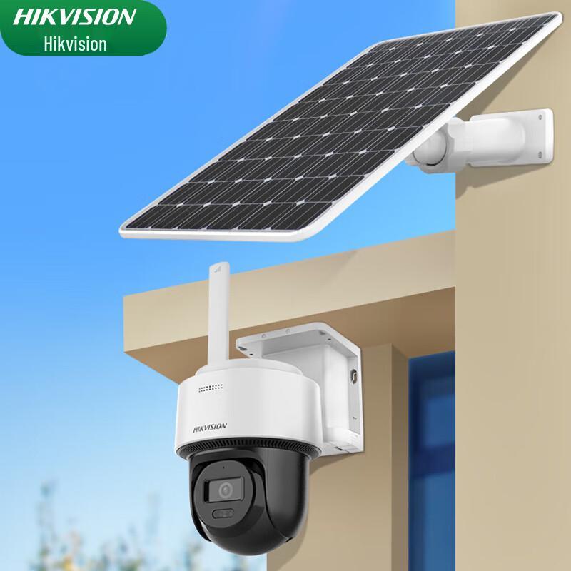 

Hikvision Solar 4G Outdoor PTZ Security Camera with AI Detection