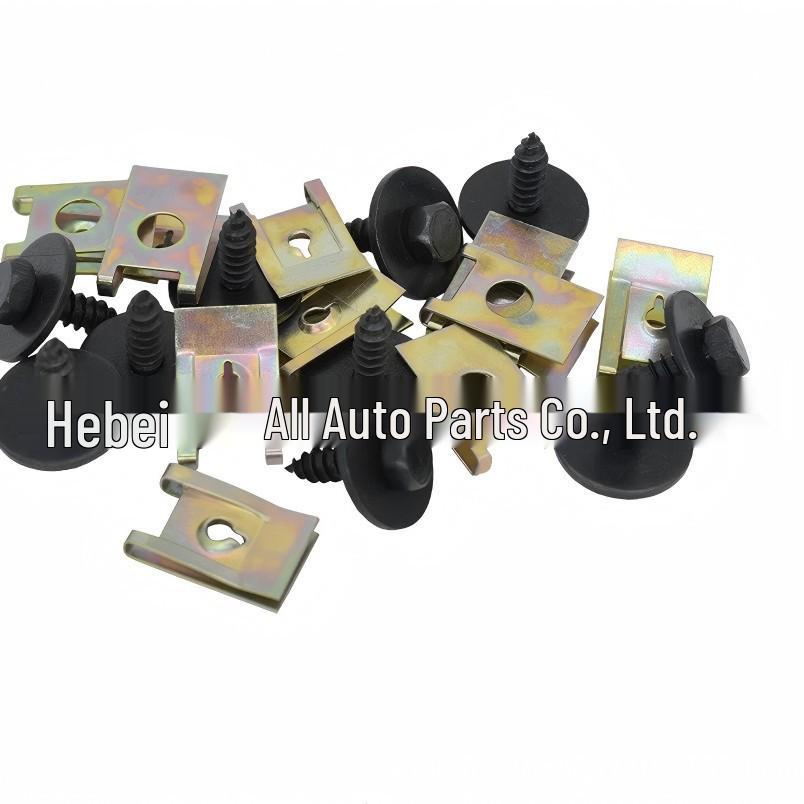 Black Zinc Plated Hex Head Self-Tapping Screw with Washer for BENZ Car Decoration