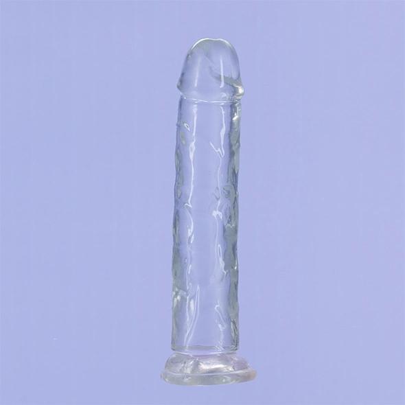 Dildo - Addiction Crystal Addiction Vertical Dildo 18 cm