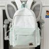 Schoolbag cute contrasting backpack female stars cute small fresh backpack high school student college student junior high school girl schoolbag