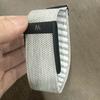 Black Silver Gold Strap Bracelet for Whoop 5.0 Mg Wristband W Logo Band Nylon Woven Elastic Whoop Sports Replacement Straps