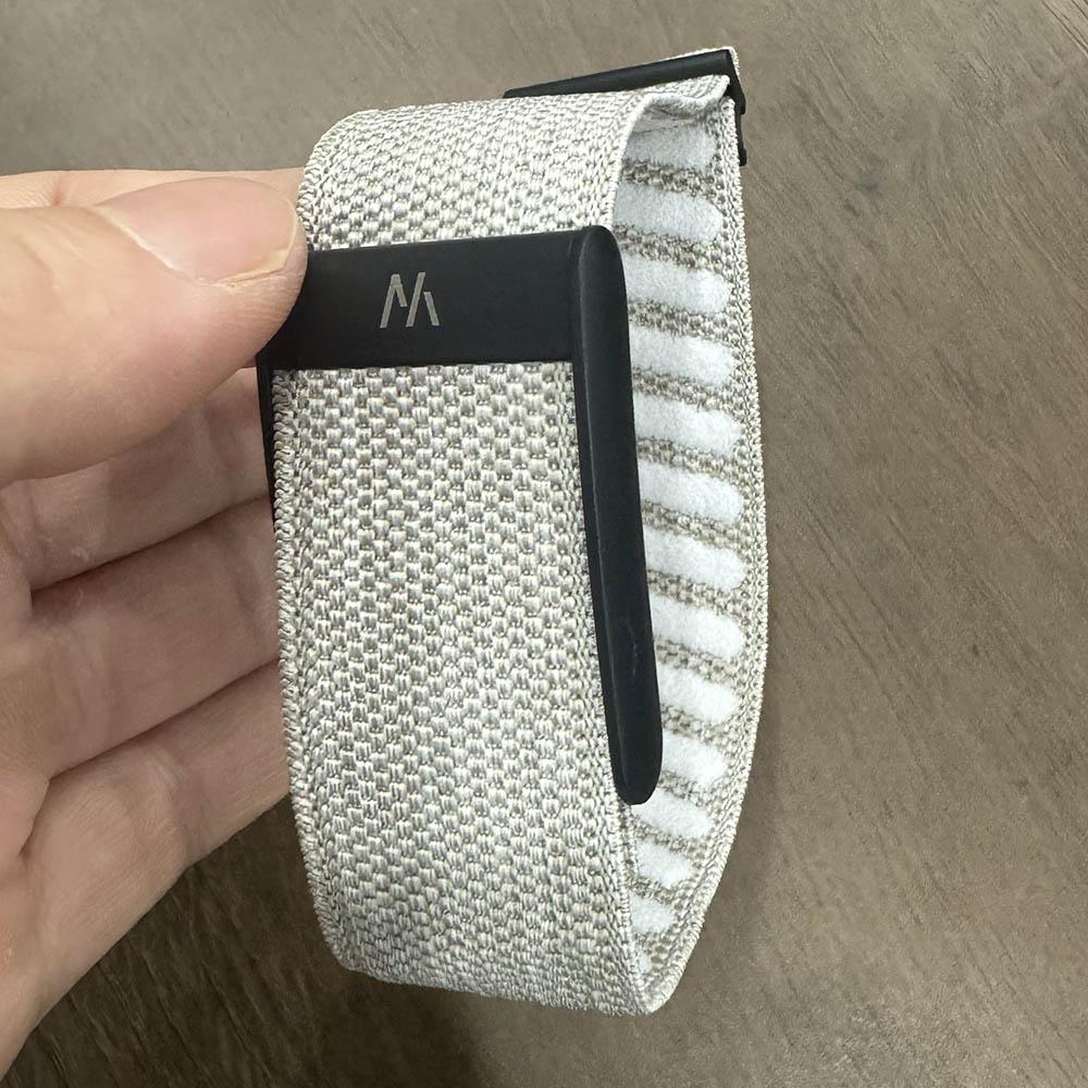 Black Silver Gold Strap Bracelet for Whoop 5.0 Mg Wristband W Logo Band Nylon Woven Elastic Whoop Sports Replacement Straps