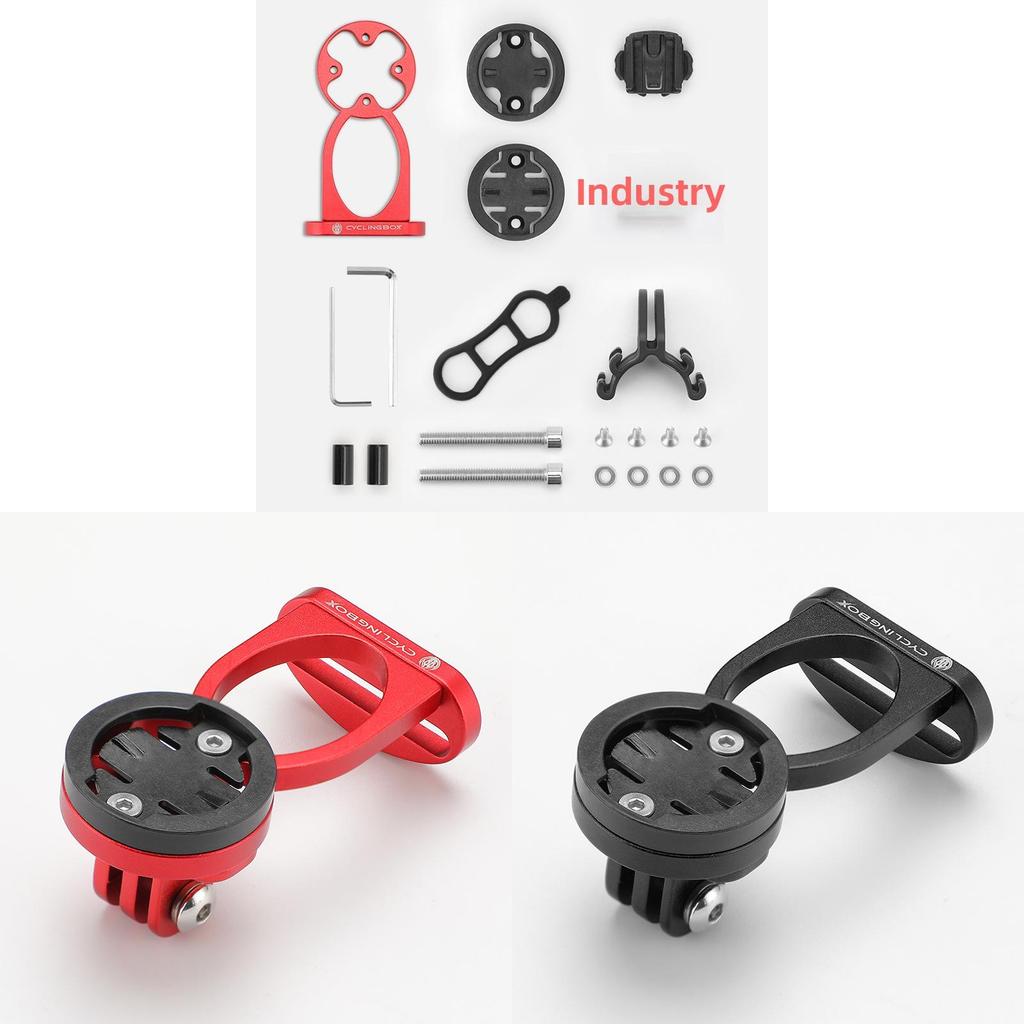 Bicycle Multifunction Bike Computer Mount Extension Aluminum Alloy Light Holder For Mountain Cycling Accessory