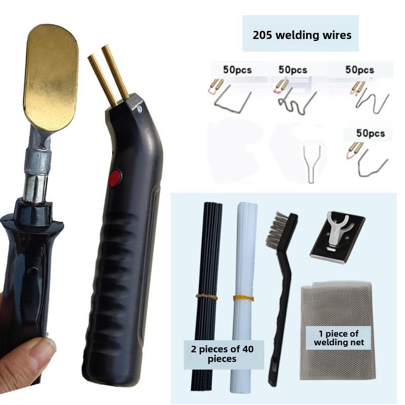 Electric Soldering Iron for Car Bumper Repair: Plastic Crack Welding and Auto Maintenance Tool Kit
