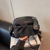 New Fashi Nyl Crossbody Bags for Women Trendy Shoulder Storage Bag Wide Strap Comfortable and Versatile Texture Pillow Bag