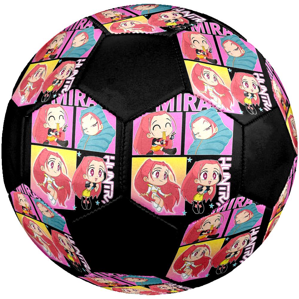 KPop Demon Hunters Theme Size 5 Soccer Ball, Suitable for Both Indoor and Outdoor Matches, a Gift Suitable for Everyone.