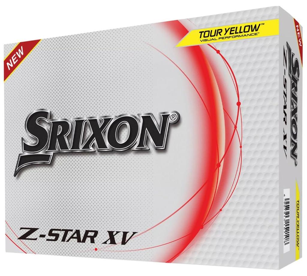Srixon Z Star XV 8 Dozen Premium Golf Balls Tour Level Performance Urethane 4 Pieces Premium Golf Accessories and Golf Gifts - - - - - -