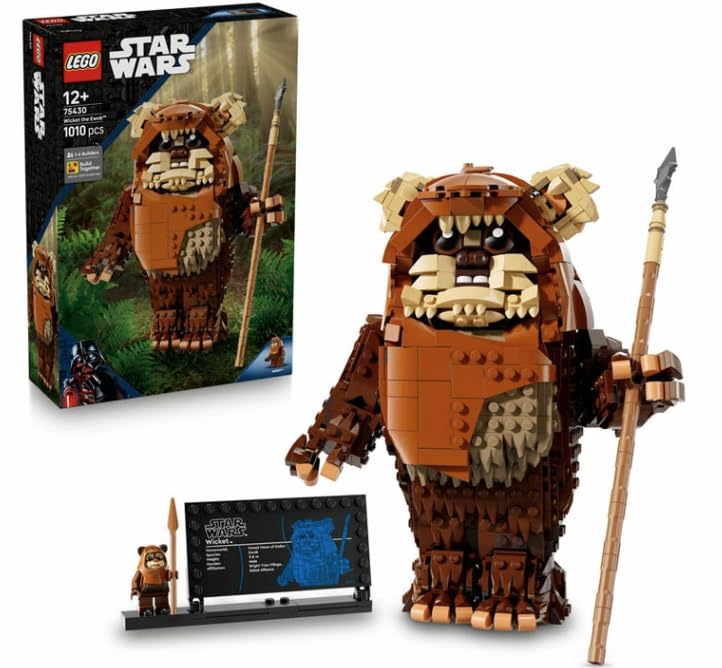 

LEGO Star Wars Викет Эвок 75430 Игрушечные блоки для мальчиков и девочек от 12 лет и старше, Официальный японский продукт