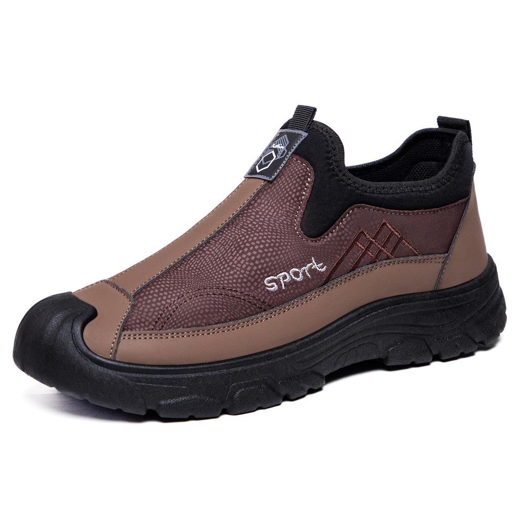 Herren Vielseitige Slipper Freizeitschuhe - Dicke Sohle, Bequem, Einfache Outdoor Papa Schuhe.