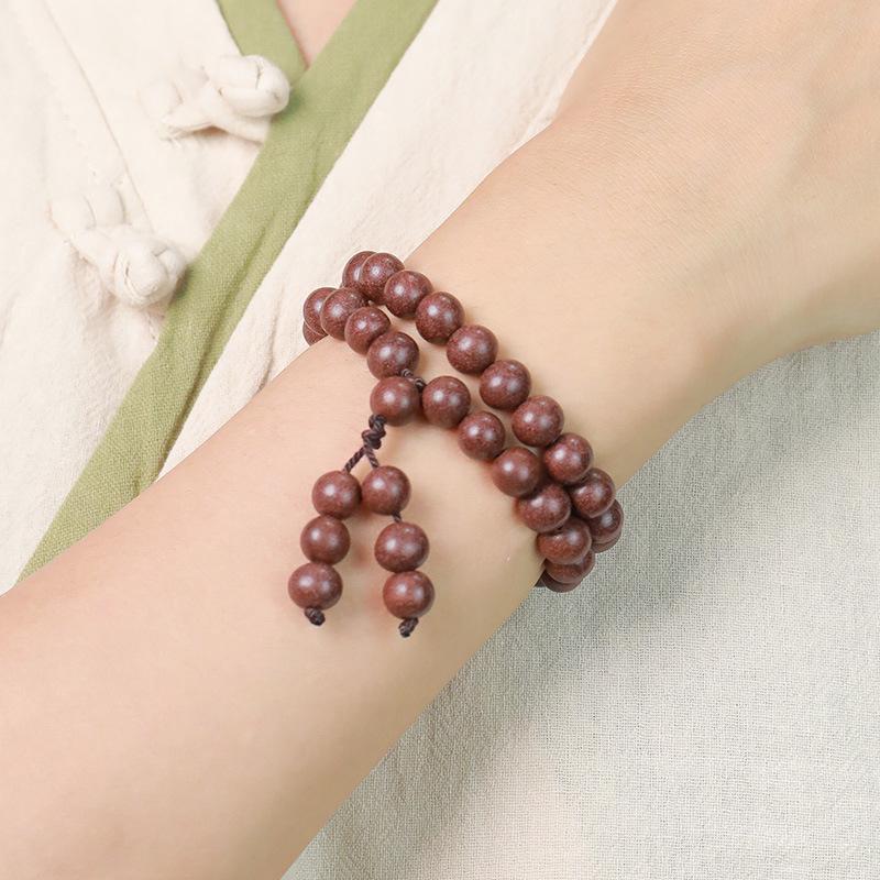 Orchid Fragrance Stamen Lady Incense Beads Bracelet with Medicinal Incense