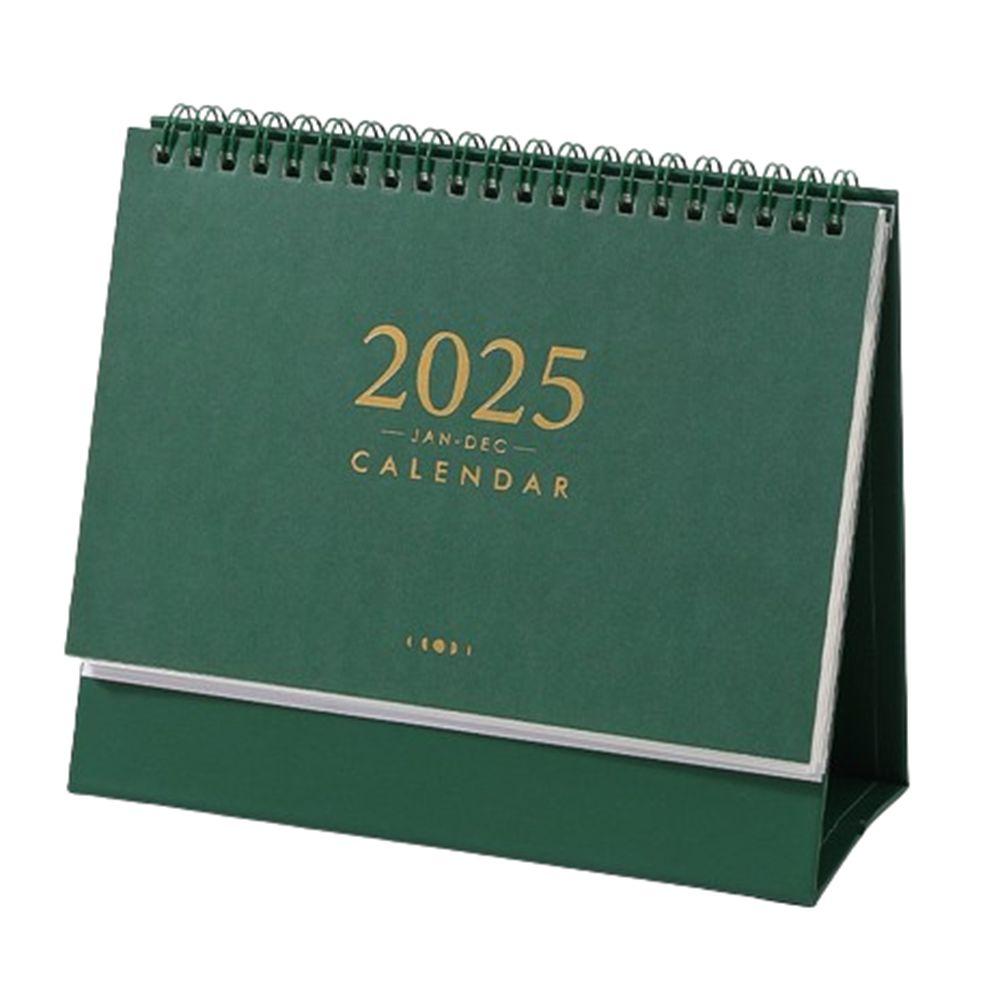 

Creative 2024-2025 Calendar 2025 Standing Flip Calendar Time Manegement Organizers Gifts темно-зелений колір