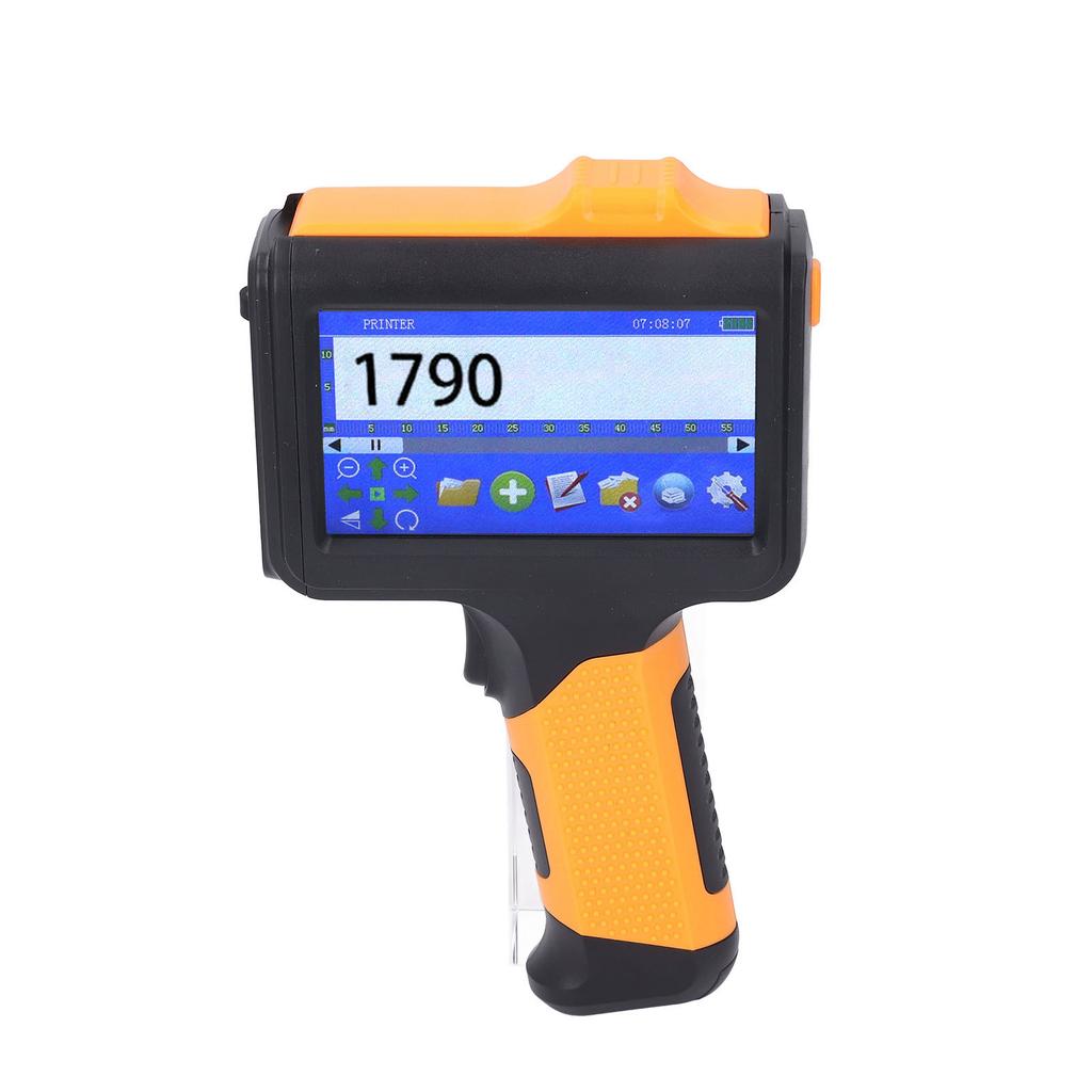 Handheld Inkjet Printer 12.7mm Bluetooth Multi Language Portable Inkjet Coding Machine for Label QR