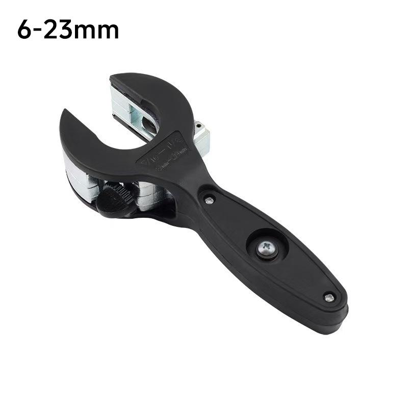 Ratcheting Pipe Cutter Tool, Ratchet-type One-hand Fast Pipe Cutter, Tubing Copper Hand Cutters For Hose Rigid Plastic PVC Metal