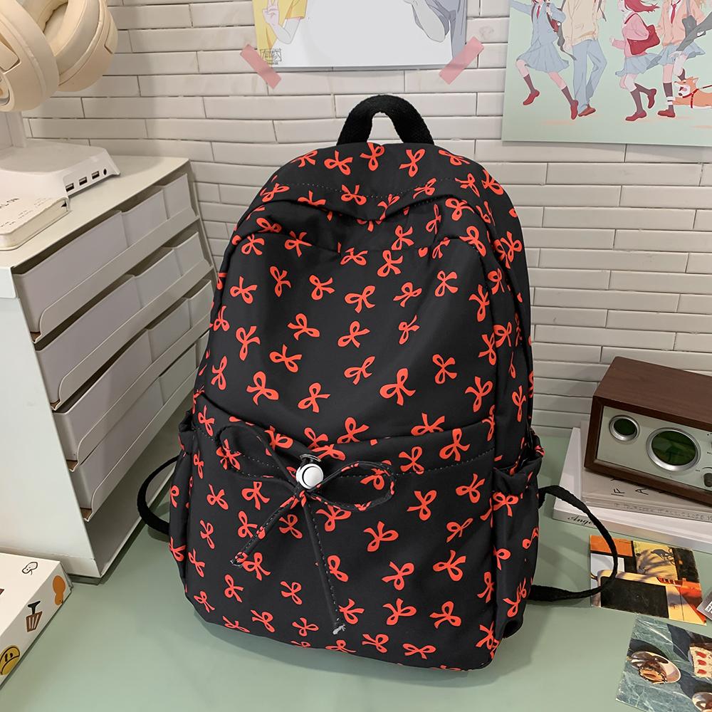 Bow Shaped Backpack, New Spring and Summer Backpack, Fashionable, Casual, Versatile for Commuting, Sports, Travel Backpack