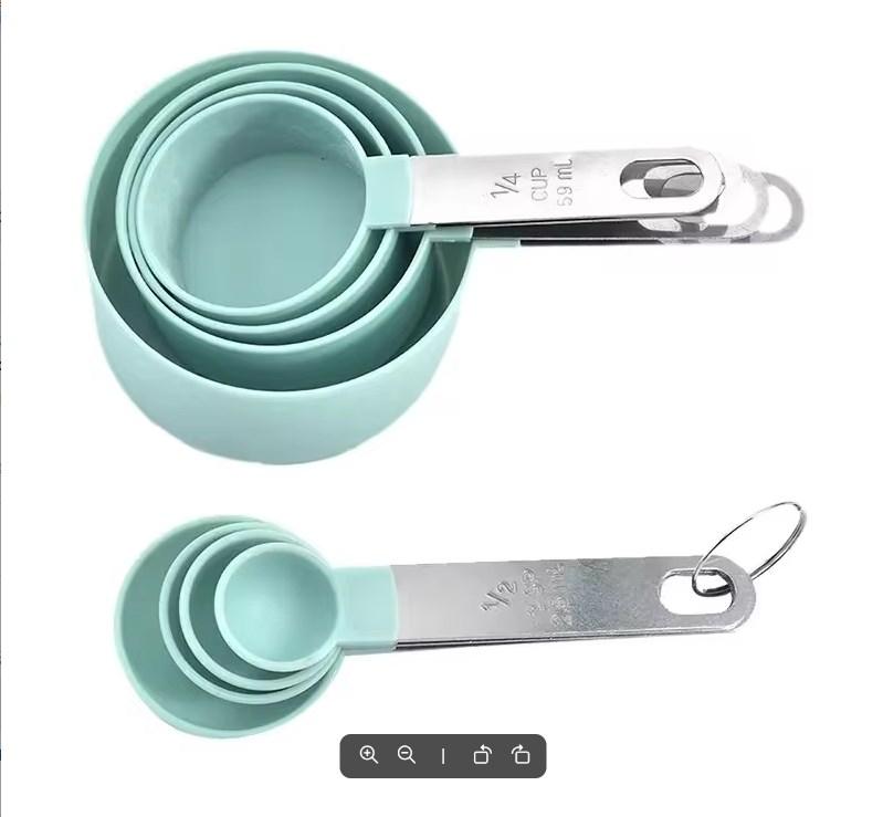 Measuring Spoon and Cup Set Accurate Kitchen Tools for Cooking and Baking Metric and Imperial Measurements Essential for Home