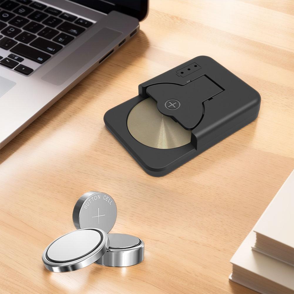 Type-C Button Battery Charger with Indicator Light & Charging Cable 4.2V Portable Button Cell Battery Charger for LIR2032 2450