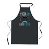Kitchen Apron - PLANETEE - I Can't PC Games Keyboard - Black - 90x60 Cm - Printed In France