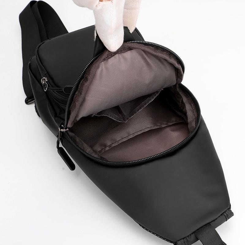 TS JYL laptop bag,Wholesale New Multi-pocket USB Men's Chest Bag Casual Outdoor Sports Crossbody Bag