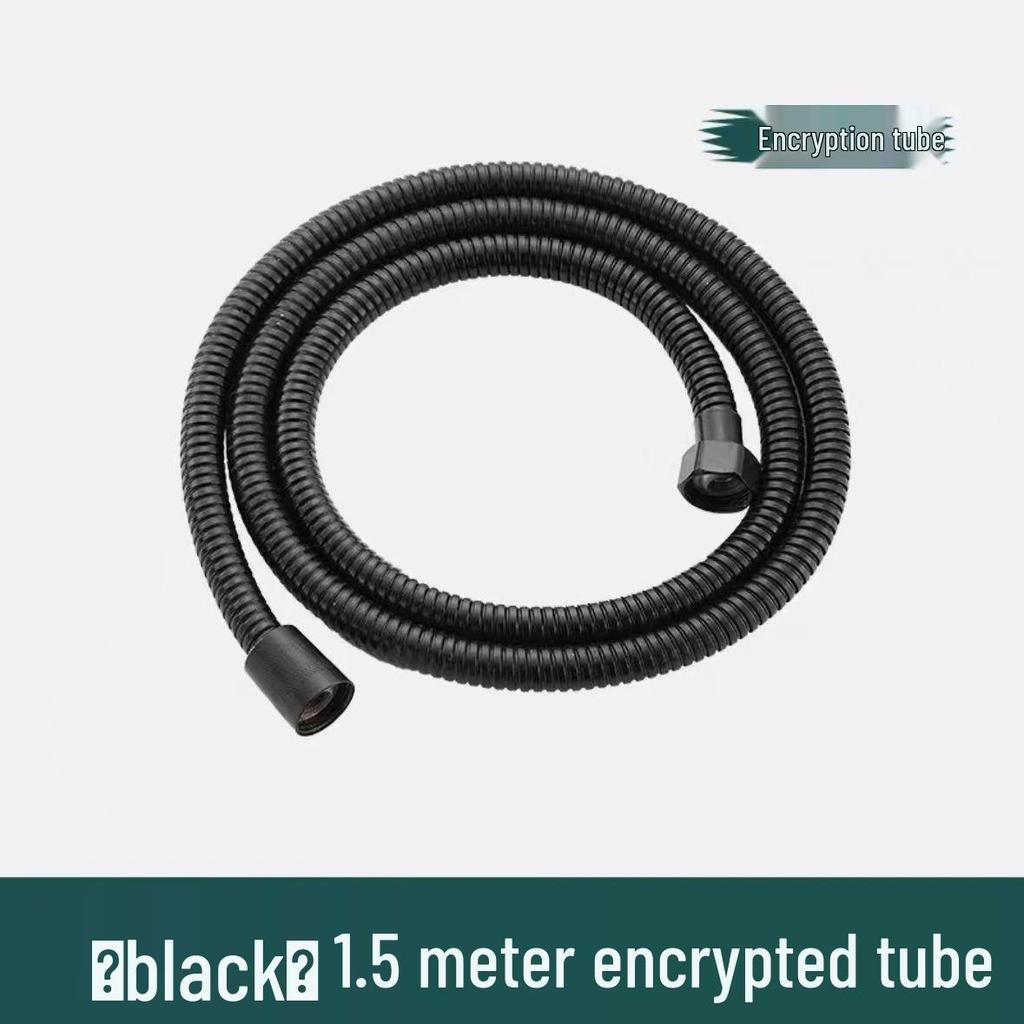 Stainless Steel Anti-Kink Explosion-Proof Shower Hose, Leak-Proof & Pressure-Resistant for Bathroom Use