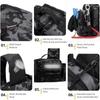 New Model Multi-functional Lure Backpack, Large Waist Bag, Tactical Cross-body Bag for Fishing, Fishing Rod Bag, Outdoor Bag
