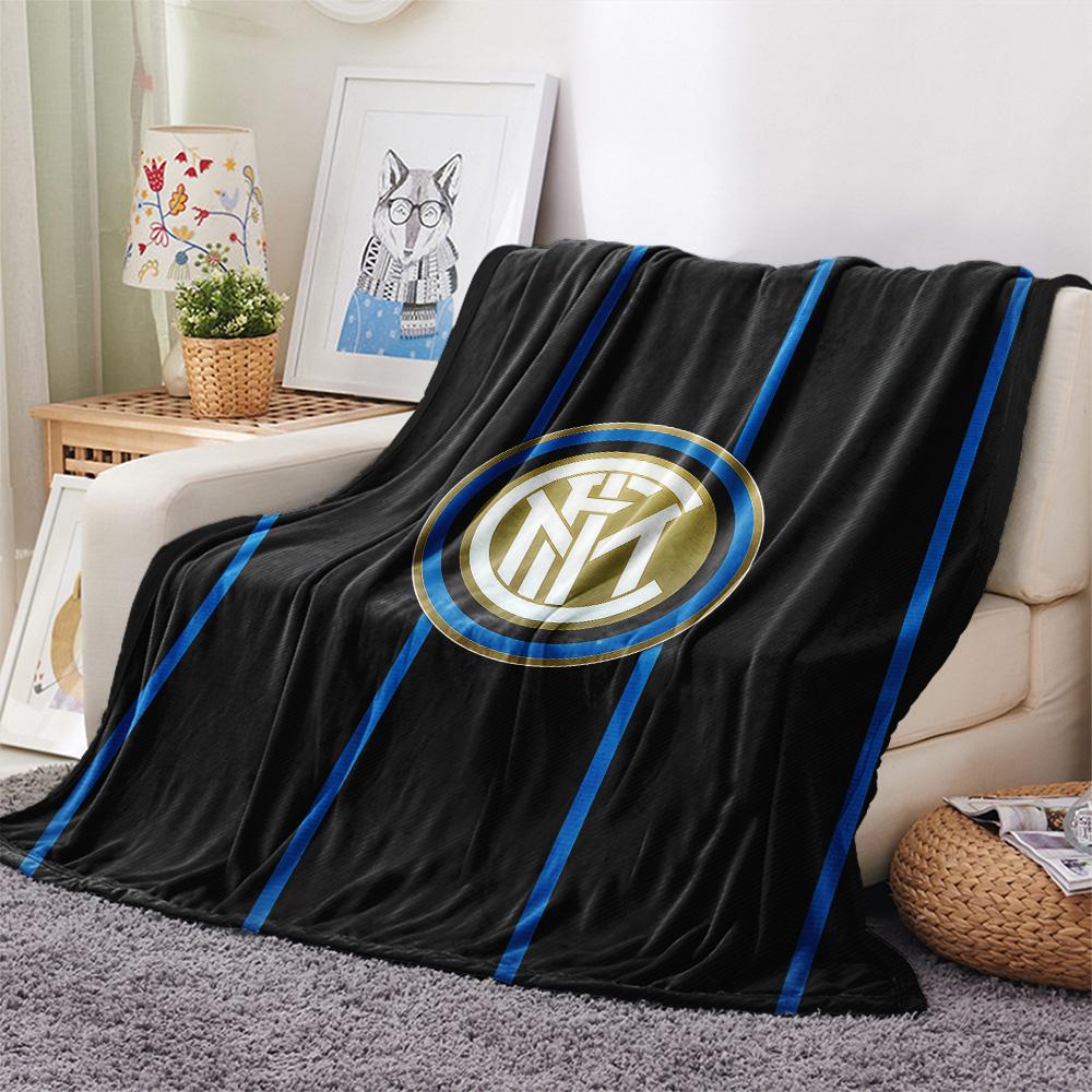 Football Club Internazionale Milano2 Flannel Blanket, High quality Comfortable for All Seasons, Home Decor, Warmth and Comfort