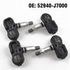 4 Peças Sensor Monitor de Pressão de Pneu de Carro TPMS 433MHZ 52940J7000 para Kia Ceed CD 2018 2019 2020 Estilo de Carro