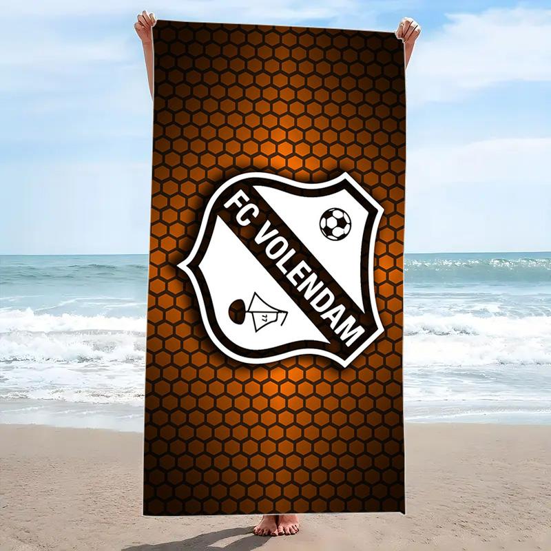 FC Volendam Print Beach Towel, Large Soft Quick Dry Towel for Beach Camping Swimming