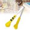 Cats Claw Food Tongs Stainless Steel Non Slip Comfortable Grip Bakery Serving Tongs Multifunctional