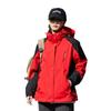 Herren- und Damen-Herbst- und Winterjacken Outdoor Winddicht und Wasserdicht Drei-in-eins Bergsteigerjacke Abnehmbare Kapuzenjacke für Herren