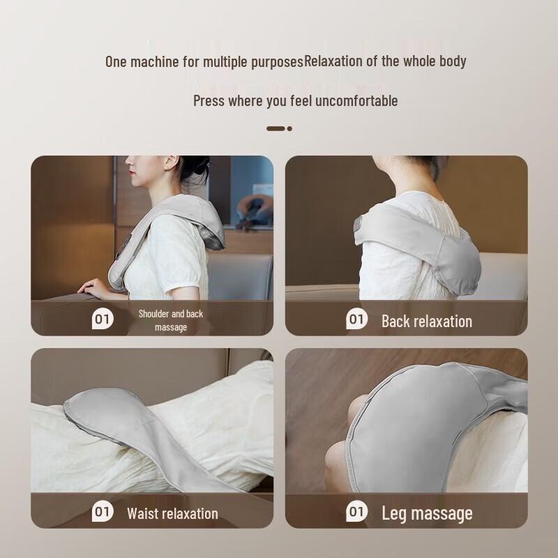 3D Hammering Neck and Shoulder Massager CN Plug (adapter Included)