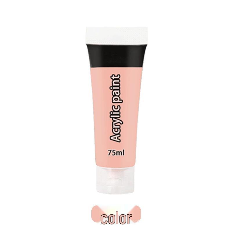 Acrylic Paint 75ml Tube - Waterproof Student Art & Wall Paint