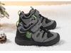 Bobodou Vinterkängor för Barn - Med Sammetsfoder för Pojkar och Flickor, Förtjockade Bomullssneakers för Höst/Vinter